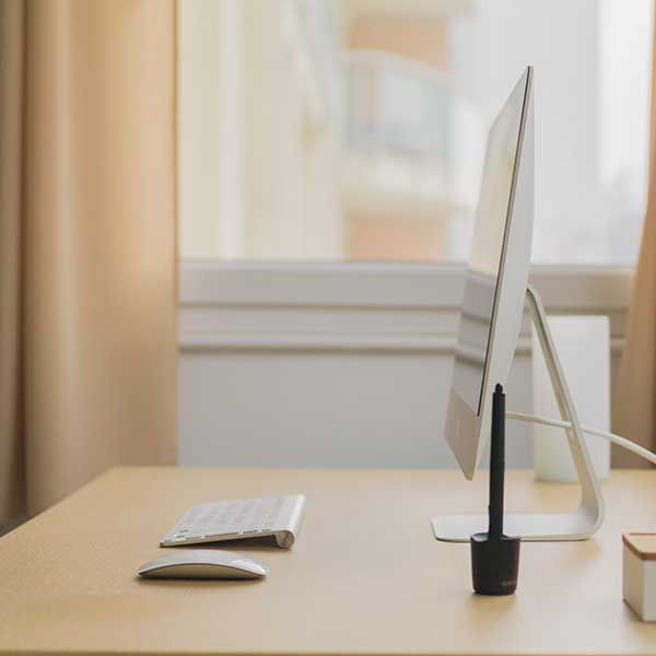 scrivania di un commercialista